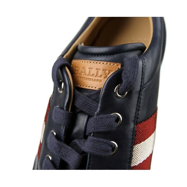 bally oriano leather sneakers