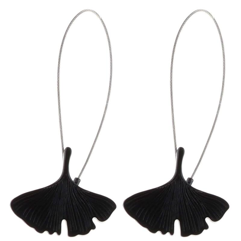 Magnetic Curtain Tieback Ginkgo Leaf Design