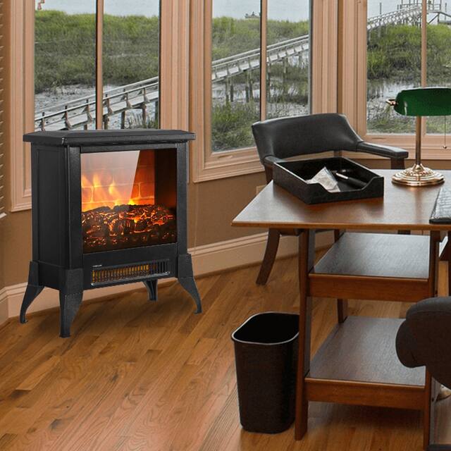 14 inch 1400w Freestanding Fireplace