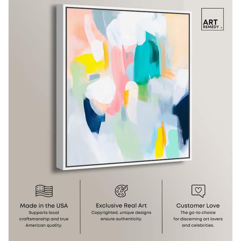 Layered Lush III Canvas by Art Remedy