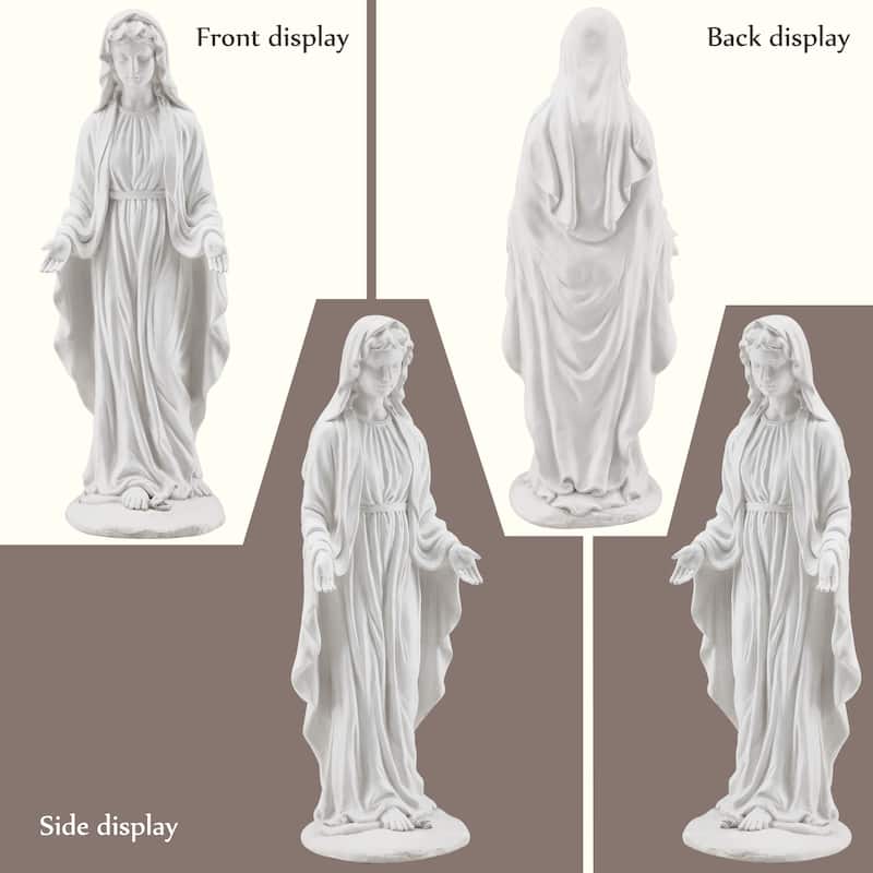 Outdoor Religious Sculpture, Garden Decor, Waterproof Sculpture, Suitable for Courtyard, Front porch, Patio