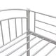 preview thumbnail 10 of 14, 2 In 1 Multifunction Twin Over Twin Metal Bunk Bed