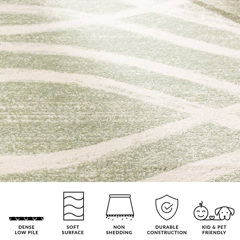 SAFAVIEH, Adirondack Vinni Modern Abstract Distressed Rug