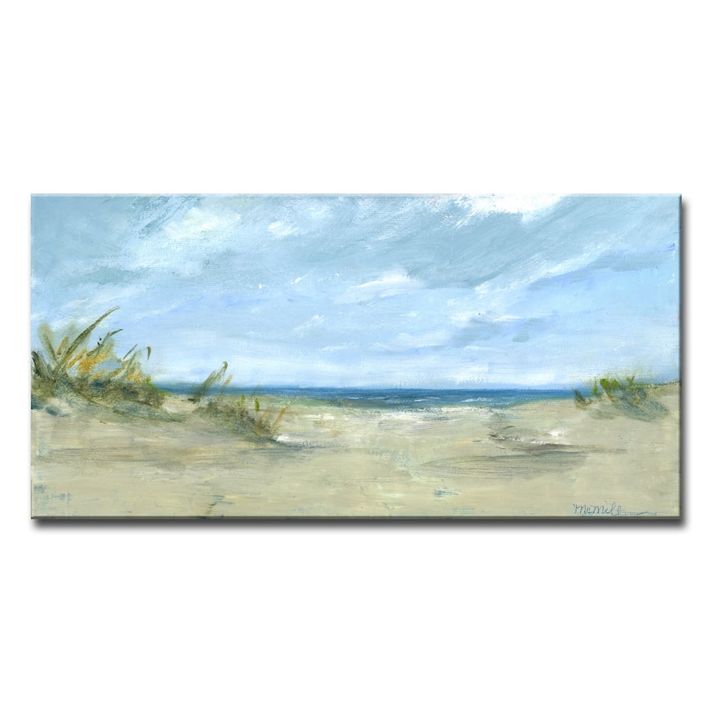 'Sandy Shores' Wrapped Canvas Wall Art by Dana McMillan