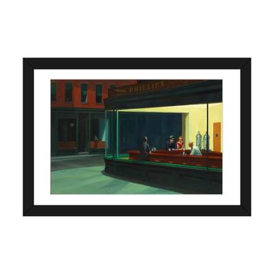 iCanvas "Nighthawks, 1942" by Edward Hopper