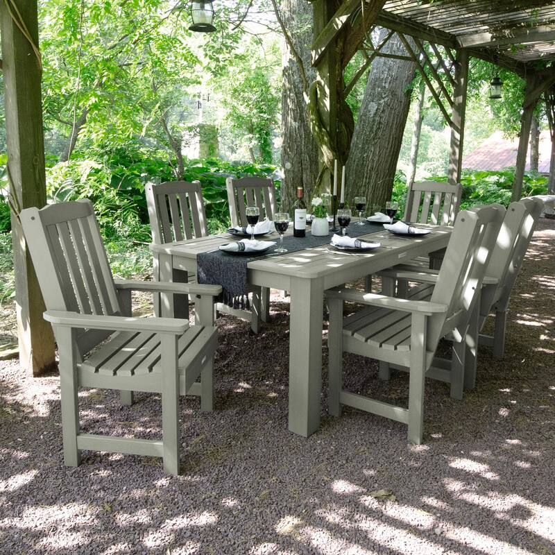 HIGHWOOD 7-Piece Outdoor Dining Set - 42" x 72" Table, Dining-height