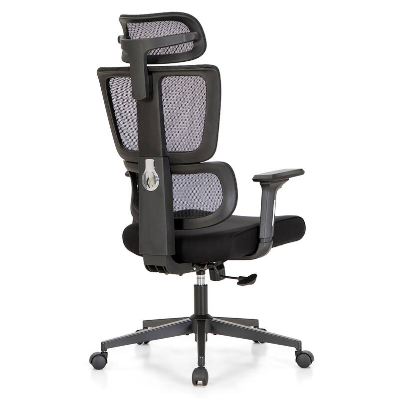 Ergonomic 3D Mesh Office Desk Chair High Back, 360° Swivel Rocking Executive Computer Chair