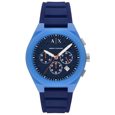 Armani Exchange Men's Sync Blue Dial Watch - AX4170 - 6 (36)