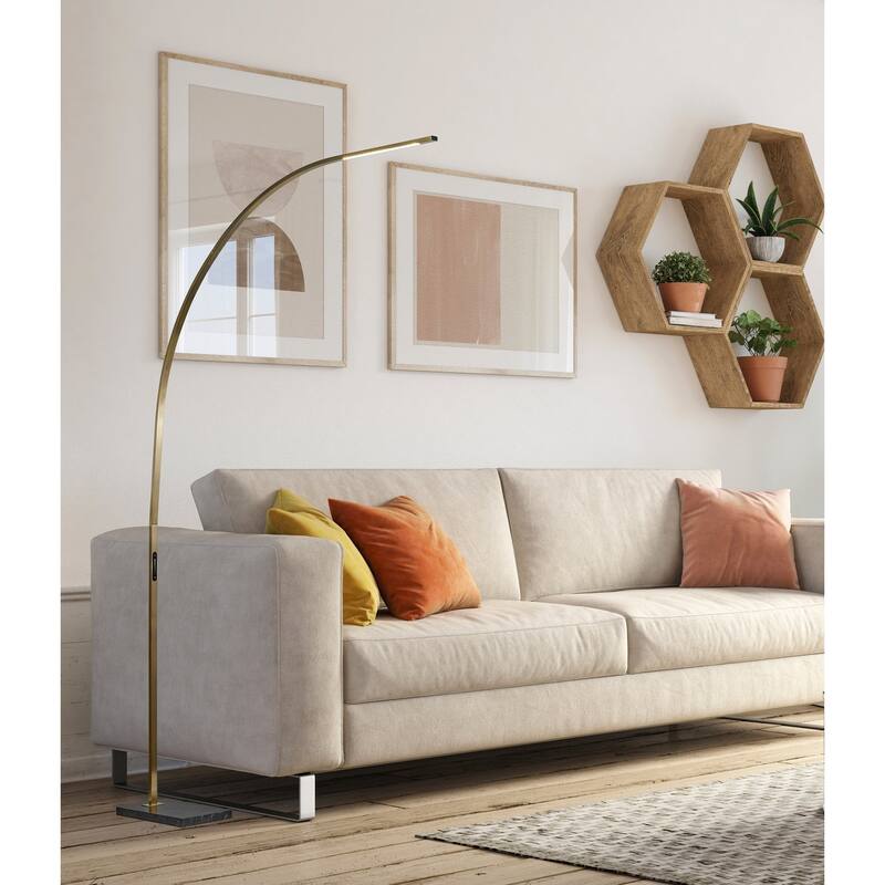 Sonic LED Arc Lamp w. Smart Switch