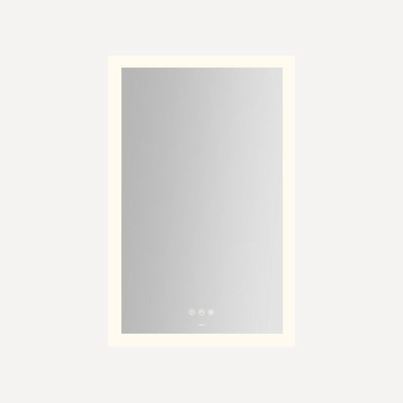 Robern IM2030RPFPDT Instinct 19-1/8"W x 29-7/8"H Rectangular Flat - Mirror - Mirror