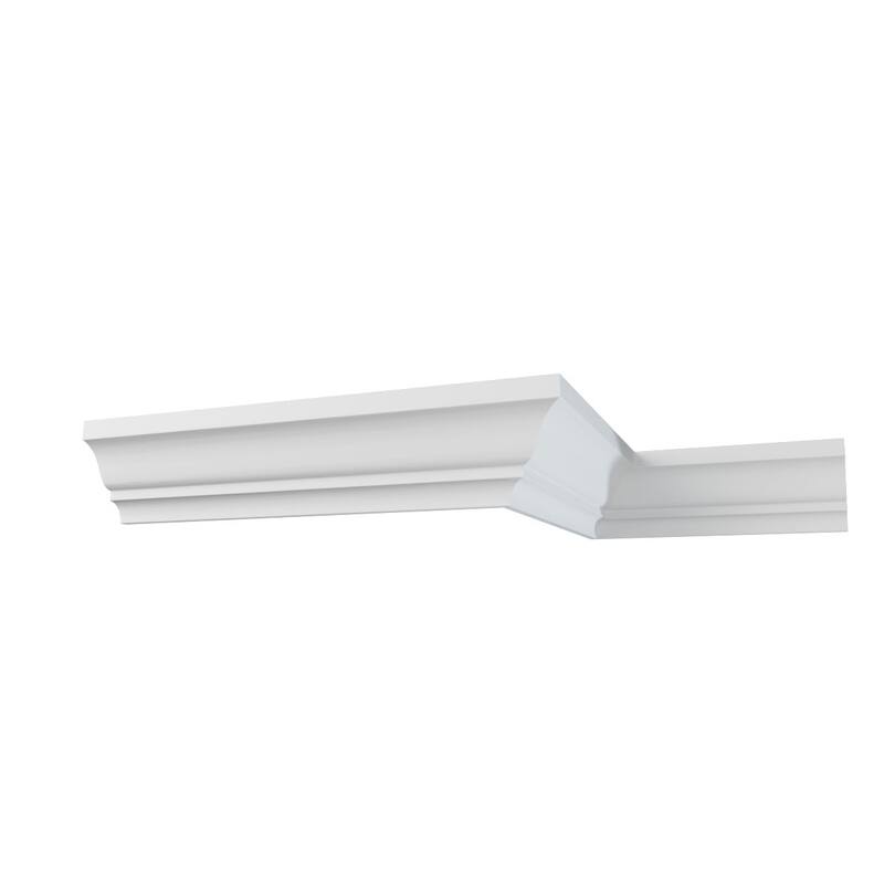 WM52: 2-1/4-in H x 1-2/3-in P x 2-3/4-in F x 96-in L Americraft Solid Hardwood Stain Grade Crown Moulding