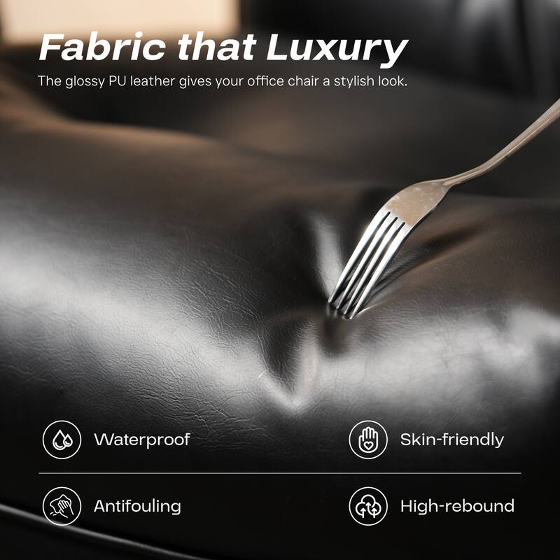 HOOOWOOO Ergonomic High Back Office Chair Adjustable Swivel Task Chair