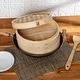 preview thumbnail 3 of 1, Joyce Chen 2-Tier Bamboo Steamer Baskets, 12-Inch