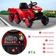 preview thumbnail 3 of 22, Kids Ride on Tractor with Trailer