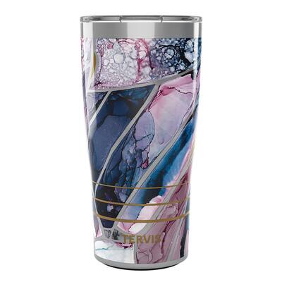 Tervis Traveler Inkreel Butterfly Wing Triple Walled Insulated Travel Tumbler, Stainless Steel