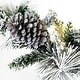 preview thumbnail 13 of 13, Fraser Hill Farm 6-Ft. Christmas Snow Flocked Garland