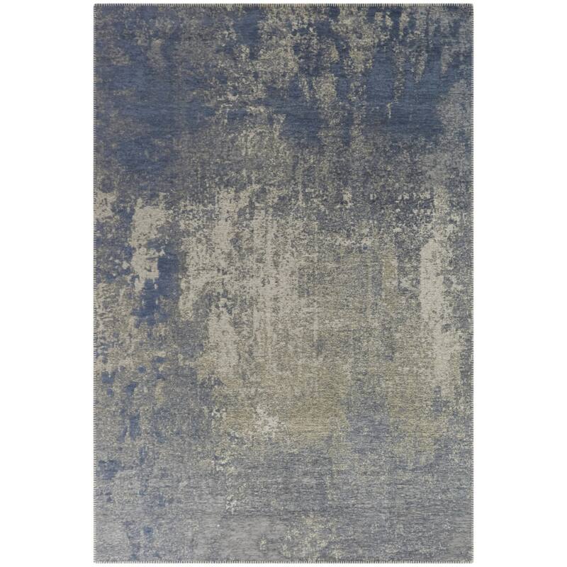 Kazuro Abstract Modern Indoor/Outdoor Area Rug