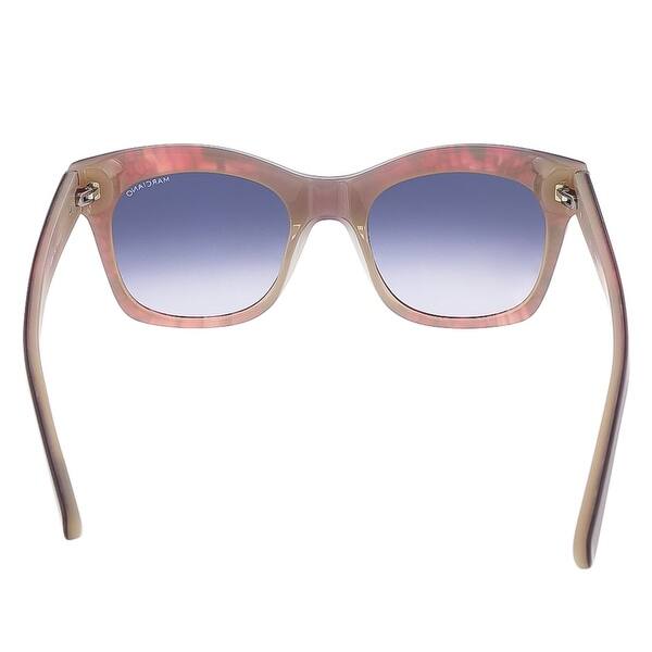 Shop Guess By Marciano Gm0728 75b Burgundy Gradient Cat Eye