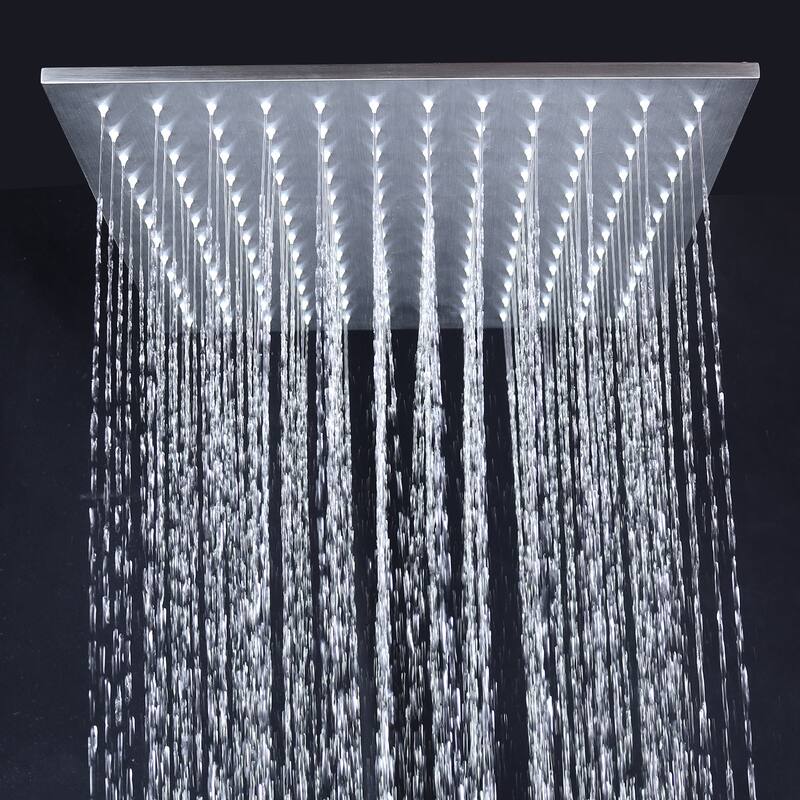Rbrohant Thermostatic Complete Shower System with Rough in-Valve