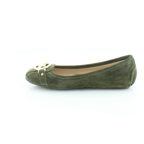 michael kors fulton flats olive