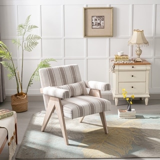 Rubber wood legs Accent chair With a cushion - Bed Bath & Beyond - 38288619