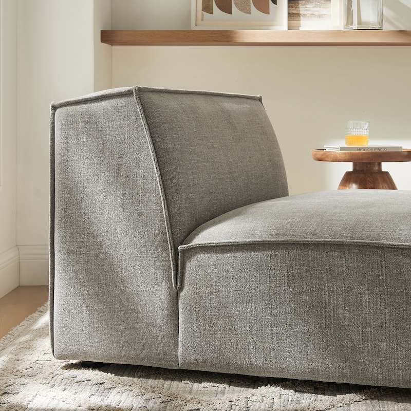 Restore Performance Fabric Upholstered Armless Modular Chair
