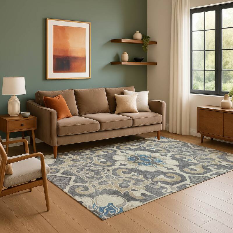 Premium Washable Super Soft Raj Traditional Mayfield Rug