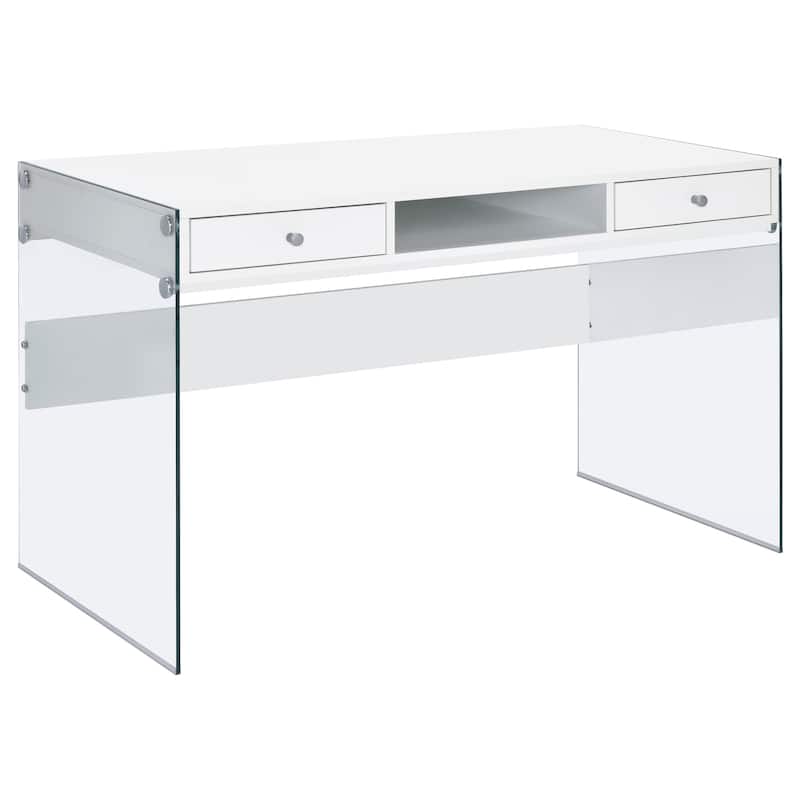 Dobrev Contemporary 48-inch 2-Drawer Writing Desk