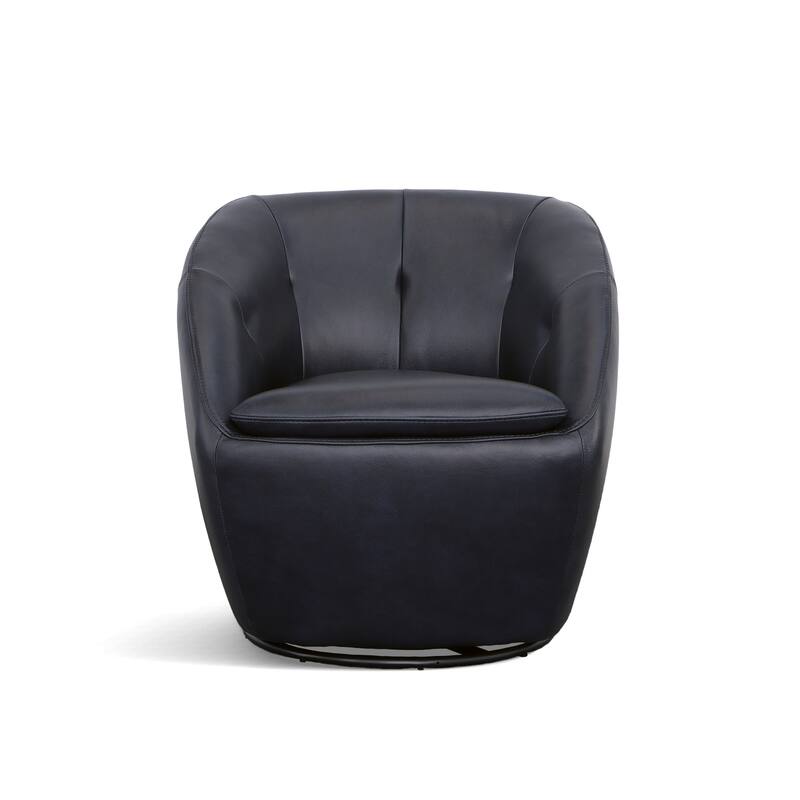 Wade Leather Swivel Chair by Flexsteel