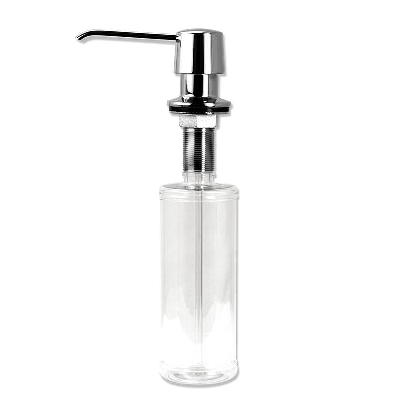 Luxier SC04-T Countertop Deck-Mount Metal Soap and Lotion Dispenser