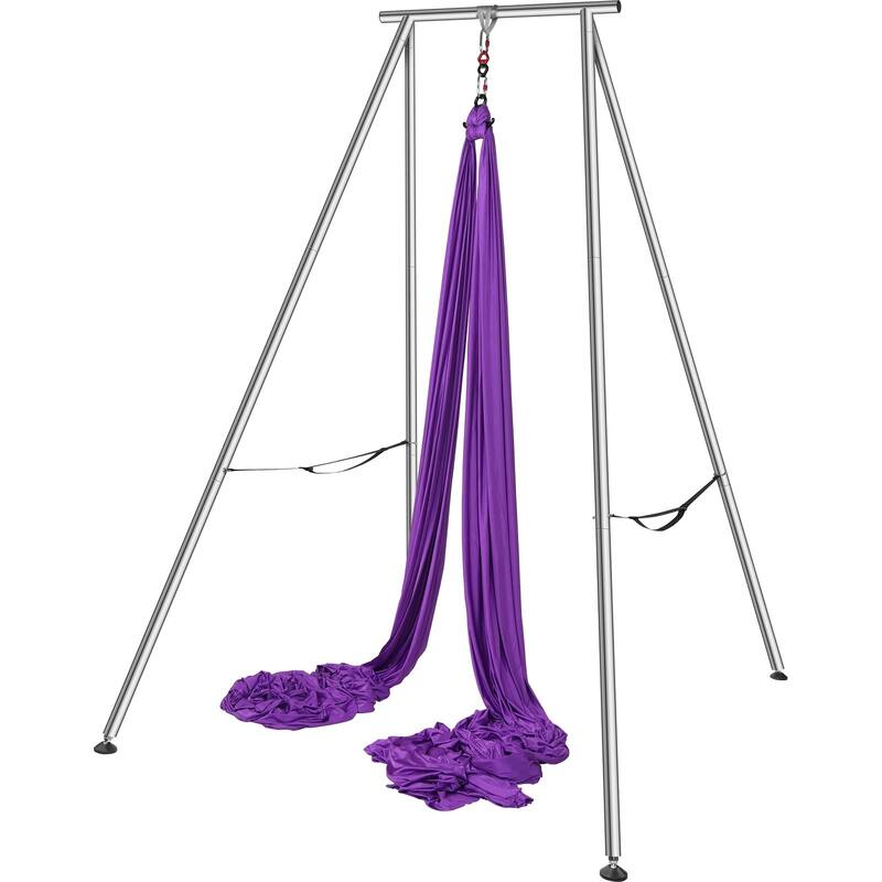 Aerial Yoga Frame with Hammock, 9.67ft Stand for Indoor Outdoor Use