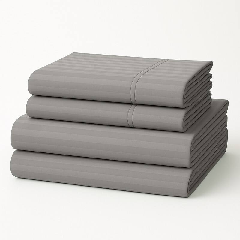 Premium Breathable Cotton Deep Pocket Sheet Set Hotel-Quality Comfort