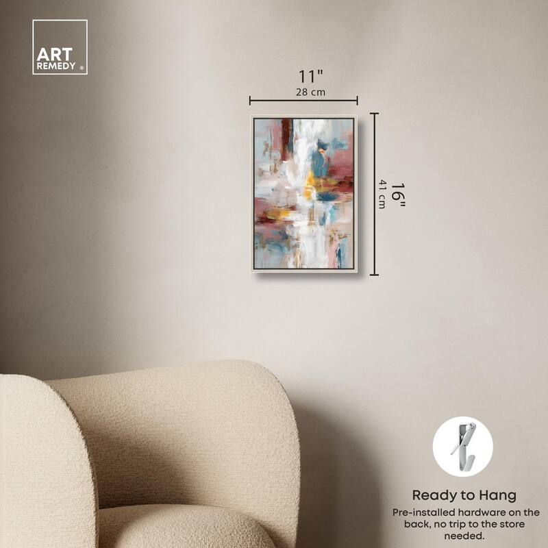 Warmth and cool III Canvas by Art Remedy