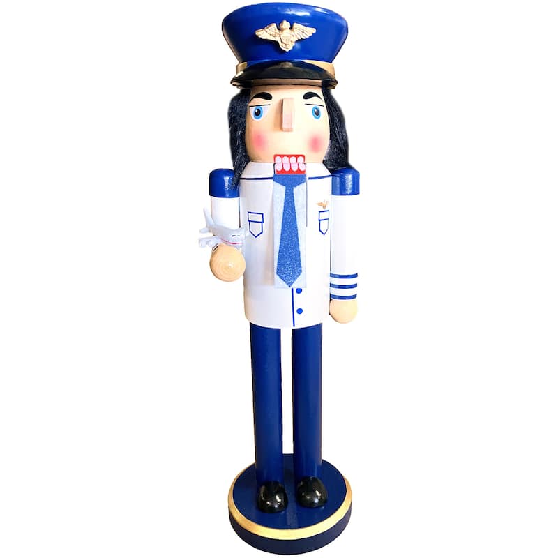 14" Pilot Nutcracker