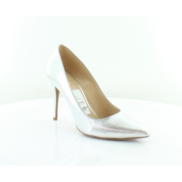 michael kors claire snakeskin pump