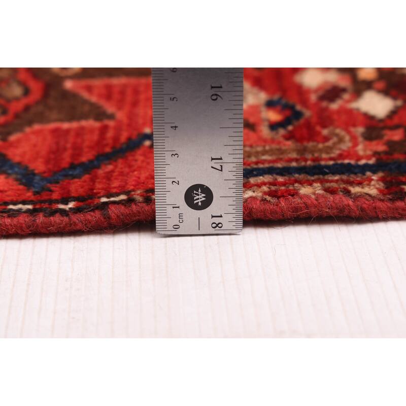 ECARPETGALLERY Hand-knotted Andelz Red Wool Rug - 4'0 x 6'8