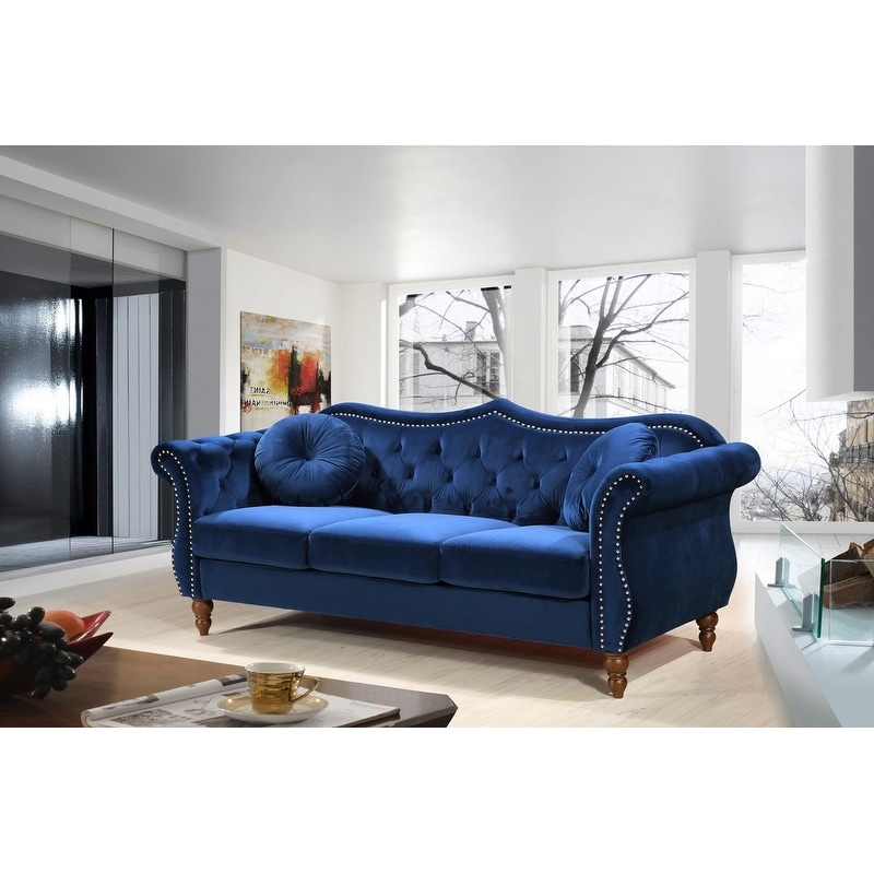 Billy nailhead hot sale chesterfield sofa
