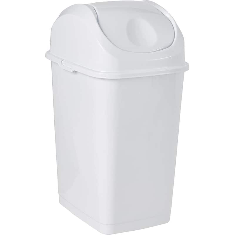 9 gal Slim Swing Trash Can