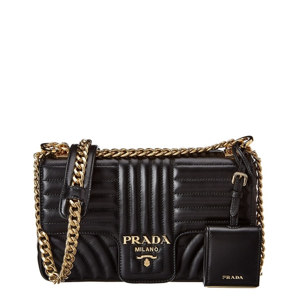 prada small diagramme shoulder bag