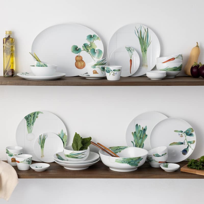 Kyoka Shunsai 30-Piece Dinnerware Set, Service for 6