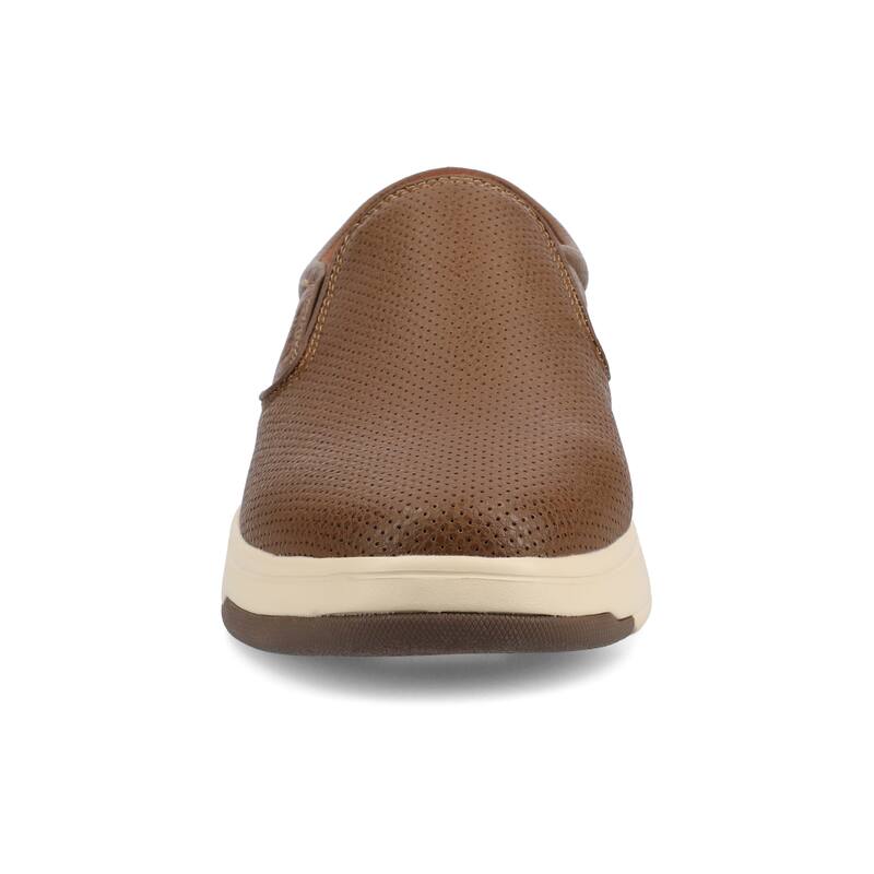 Vance Mens Townes Comfort Perforated Slip-on Sneaker  display picture 1