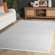 preview thumbnail 2 of 7, SAFAVIEH Platinum Daisy Glam Abstract Rug