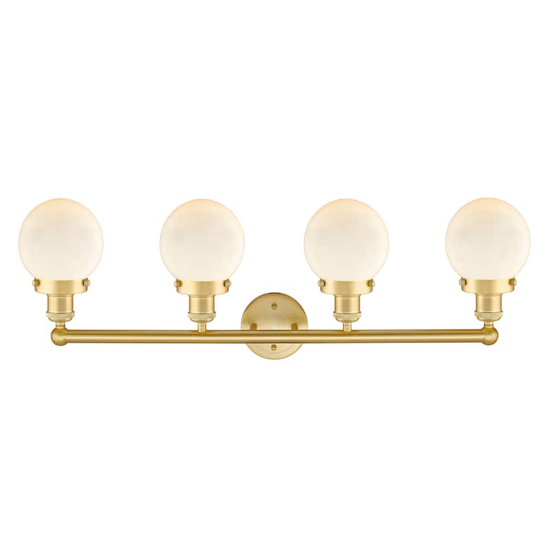 Innovations Lighting Small Beacon - 4 Light 34" Bath Vanity Light