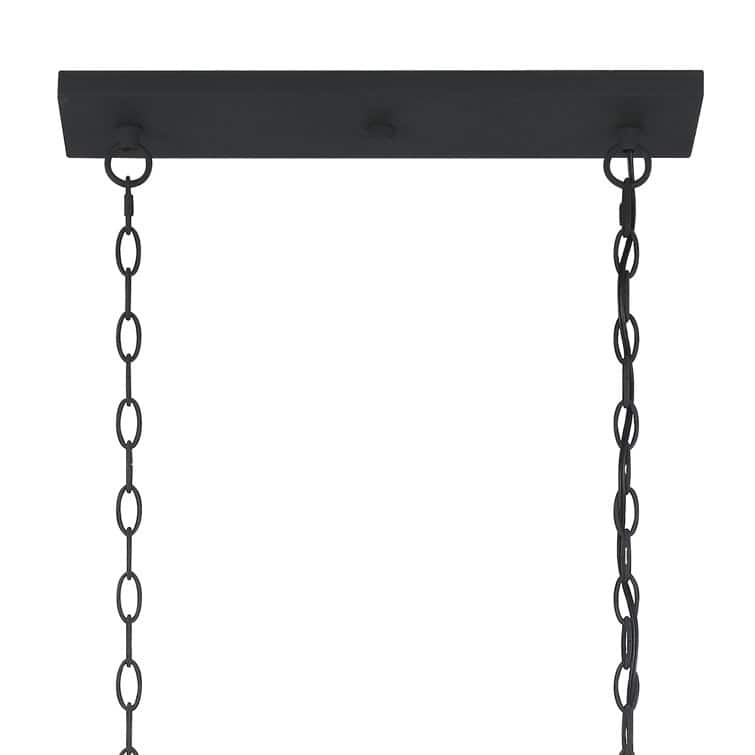 Acroma 6-light Modern Farmhouse Rectangle Chandelier for Dining Room with UL Certified - 49In