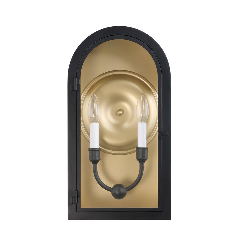 Savoy House 5-411 Grotto 2 Light 19" Tall Outdoor Wall Sconce
