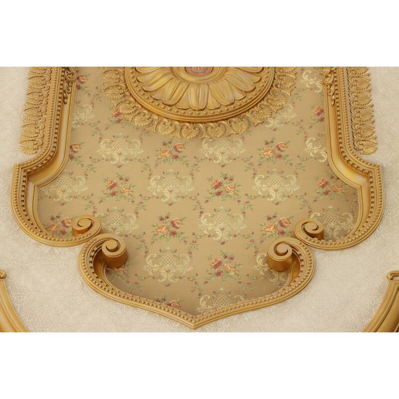 Blanco Rectangular Chandelier Ceiling Medallion 94 inches