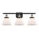 Option Black Antique Brass / Matte White