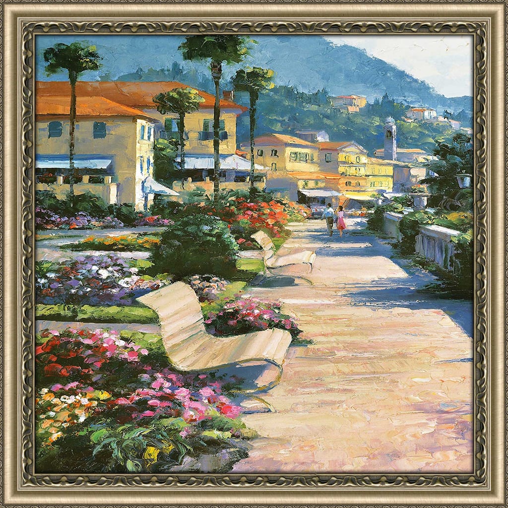 "Bellagio Promenade" by Howard Behrens I Print on Acrylic