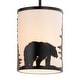 preview thumbnail 2 of 9, Vaxcel Lighting P0417 8" Wide Suspension Mini Pendant