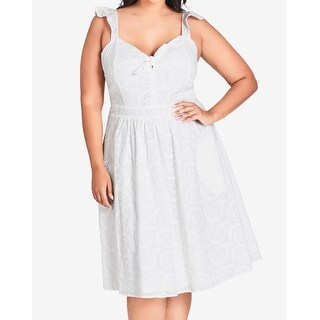 white dress size 16w